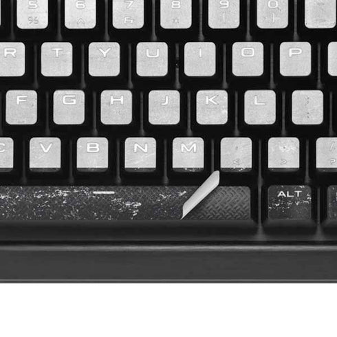 Yemen Flag Distressed K95 RGB PLATINUM Mechanical Gaming Keyboard Skin