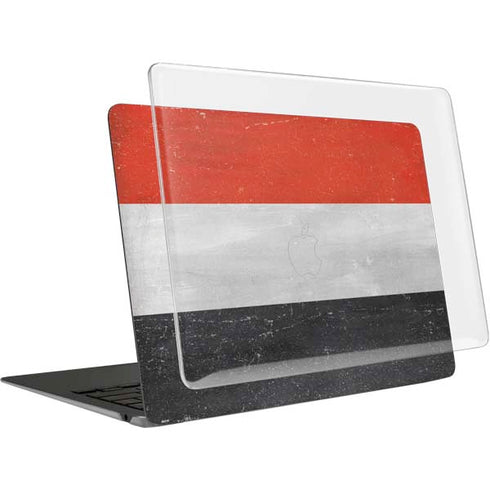 Yemen Flag Distressed MacBook Air 13in (2020) Case plus Skin