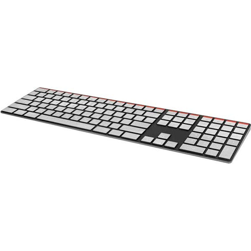 Yemen Flag Distressed Magic Keyboard with Numeric Keypad Skin