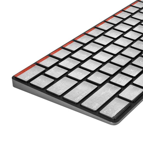 Yemen Flag Distressed Magic Keyboard with Numeric Keypad Skin