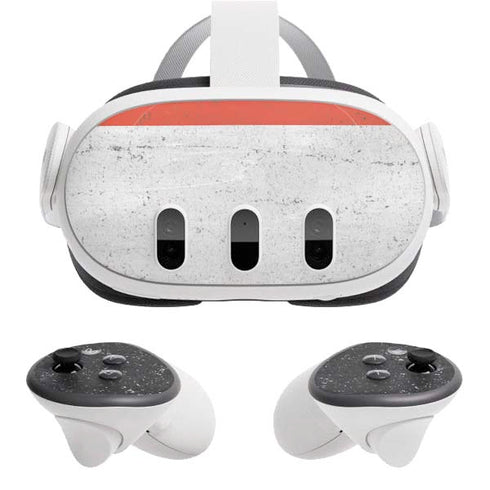 Yemen Flag Distressed Meta Quest 3 Skin