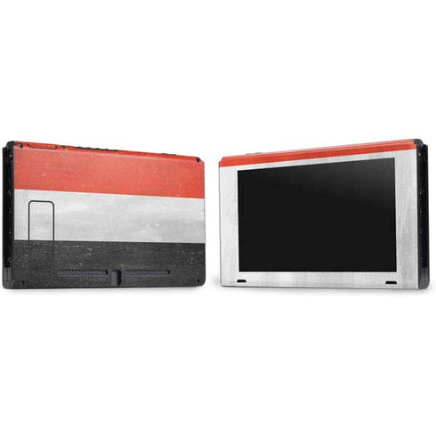 Yemen Flag Distressed Nintendo Switch Bundle Skin