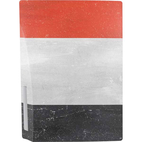 Yemen Flag Distressed PS5 Bundle Skin