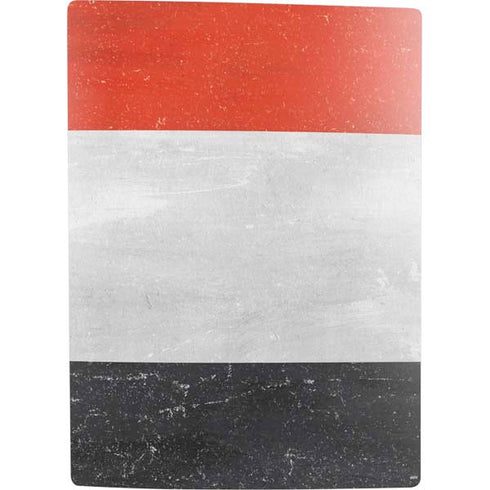 Yemen Flag Distressed PS5 Digital Edition Bundle Skin