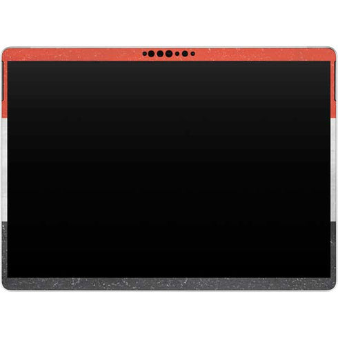 Yemen Flag Distressed Surface Pro 9 Skin
