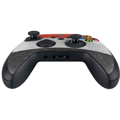 Yemen Flag Distressed Xbox Series X Controller Skin