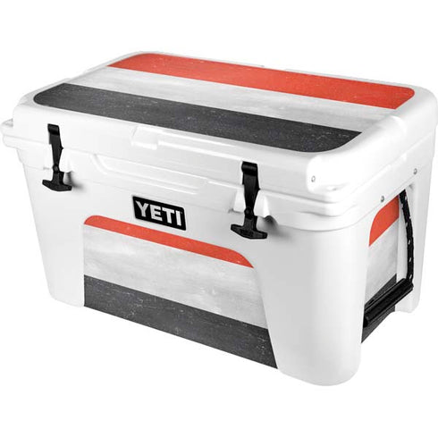 Yemen Flag Distressed YETI Tundra 45 Hard Cooler Skin
