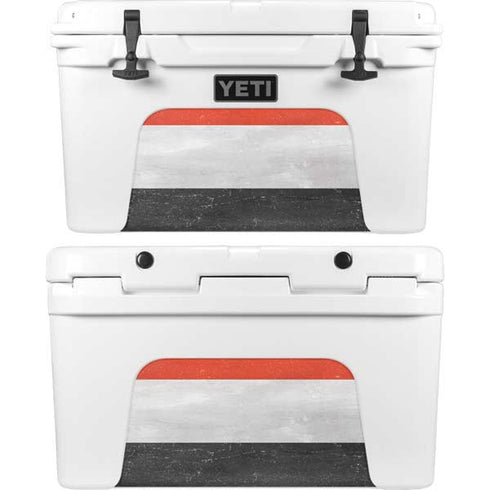 Yemen Flag Distressed YETI Tundra 45 Hard Cooler Skin