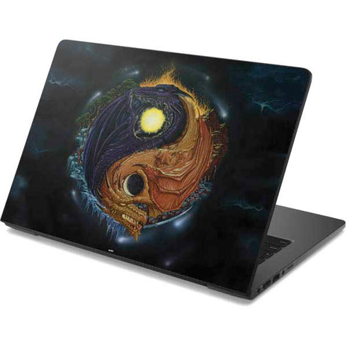 Ed Beard Jr. Yin Yang Dragon Dell Chromebook Skin