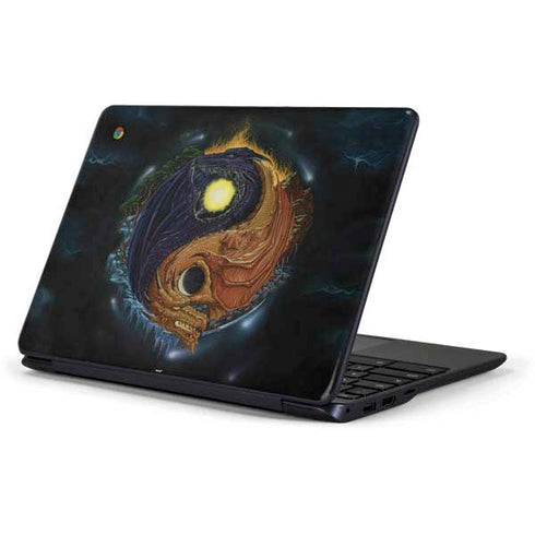 Ed Beard Jr. Yin Yang Dragon Samsung Chromebook Skin