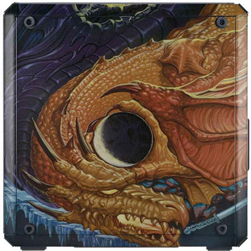 Ed Beard Jr. Yin Yang Dragon Cooler Master MasterBox Q300L Mini Tower Skin