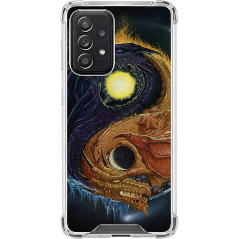 Ed Beard Jr. Yin Yang Dragon Galaxy A52 5G Clear Case