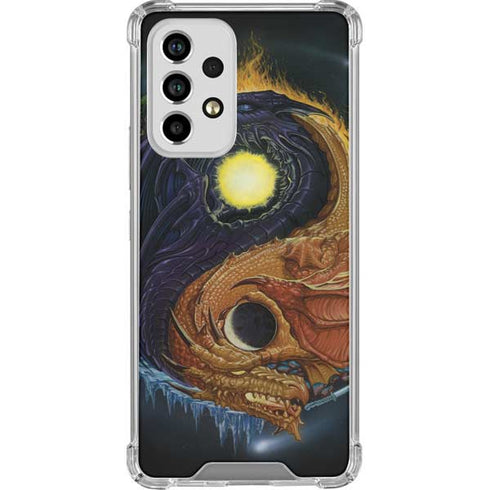 Ed Beard Jr. Yin Yang Dragon Galaxy A53 5G Clear Case