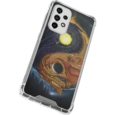 Ed Beard Jr. Yin Yang Dragon Galaxy A53 5G Clear Case