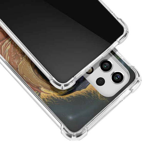 Ed Beard Jr. Yin Yang Dragon Galaxy A53 5G Clear Case