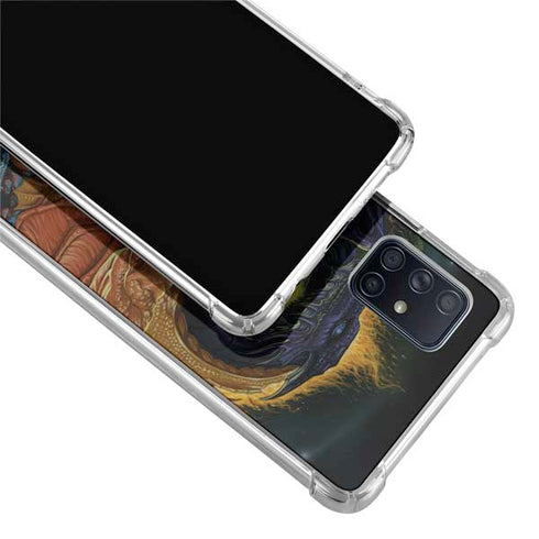 Ed Beard Jr. Yin Yang Dragon Galaxy A71 5G Clear Case