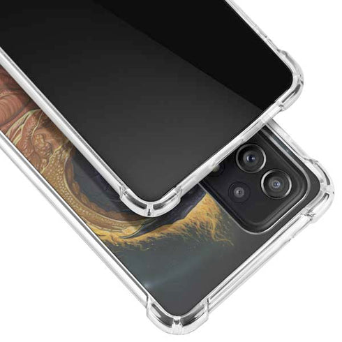 Ed Beard Jr. Yin Yang Dragon Galaxy A72 5G Clear Case