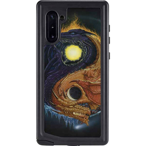 Ed Beard Jr. Yin Yang Dragon Galaxy Note 10 Waterproof Case