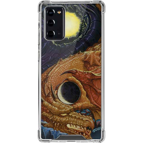 Ed Beard Jr. Yin Yang Dragon Galaxy Note20 5G Clear Case