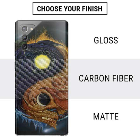 Ed Beard Jr. Yin Yang Dragon Galaxy Note20 5G Skin