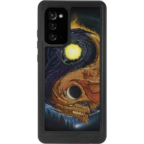 Ed Beard Jr. Yin Yang Dragon Galaxy Note20 5G Waterproof Case