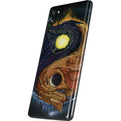 Ed Beard Jr. Yin Yang Dragon Galaxy S20 Fan Edition Skin