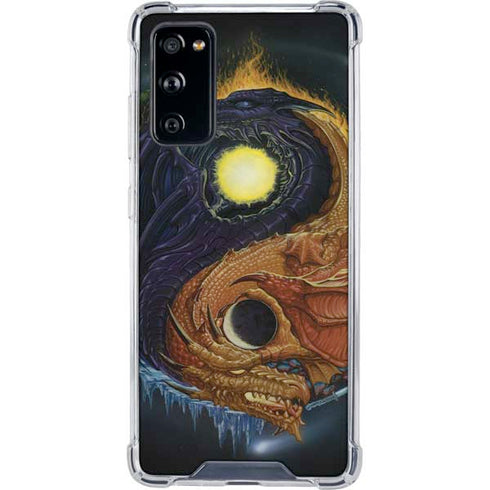 Ed Beard Jr. Yin Yang Dragon Galaxy S20 FE Clear Case