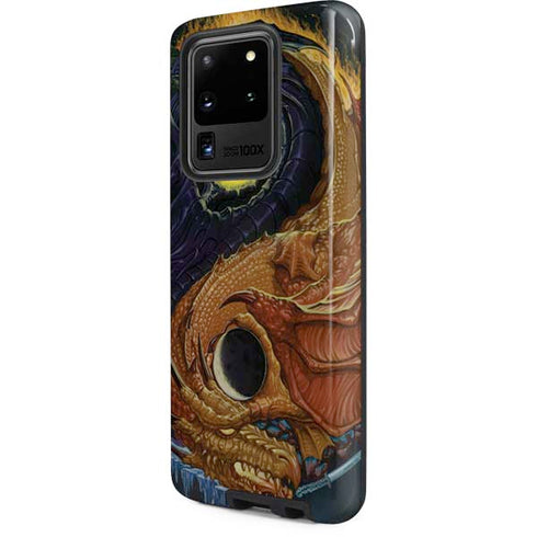 Ed Beard Jr. Yin Yang Dragon Galaxy S20 Ultra 5G Pro Case