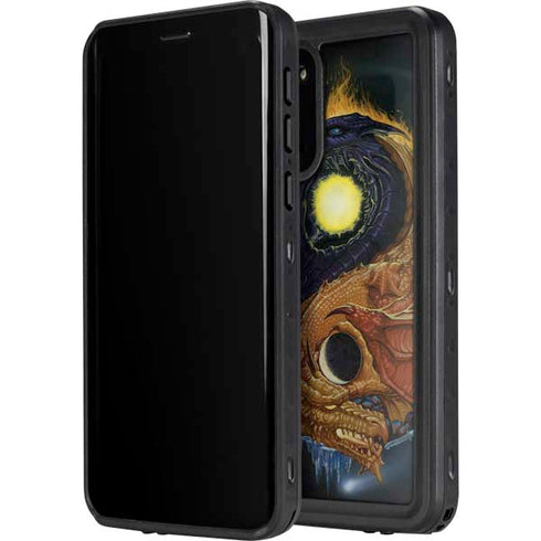 Ed Beard Jr. Yin Yang Dragon Galaxy S20 Waterproof Case