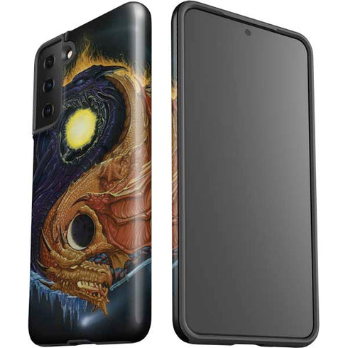 Ed Beard Jr. Yin Yang Dragon Galaxy S21 FE Pro Case