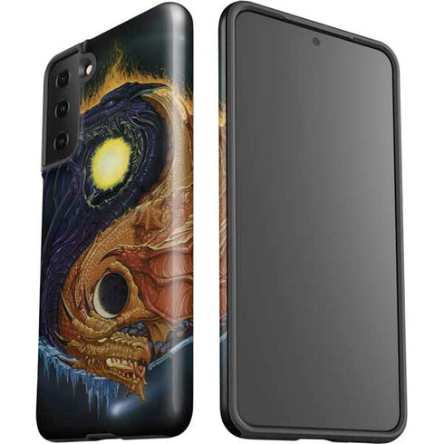 Ed Beard Jr. Yin Yang Dragon Galaxy S21 Plus 5G Pro Case