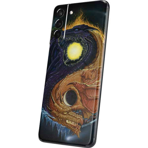 Ed Beard Jr. Yin Yang Dragon Galaxy S21 Plus 5G Skin