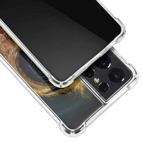 Ed Beard Jr. Yin Yang Dragon Galaxy S21 Ultra 5G Clear Case