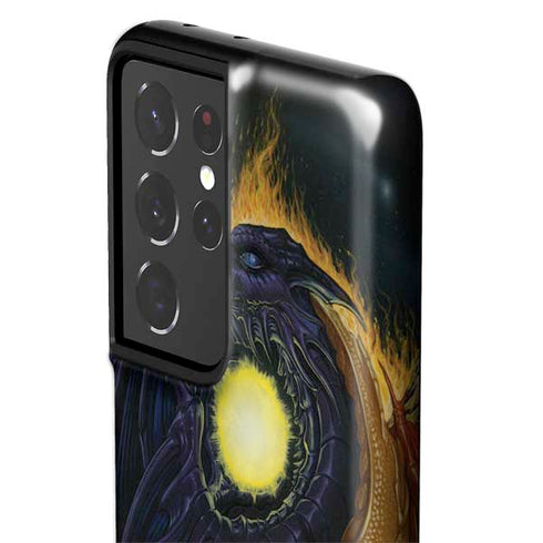 Ed Beard Jr. Yin Yang Dragon Galaxy S21 Ultra 5G Pro Case