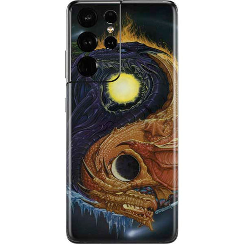 Ed Beard Jr. Yin Yang Dragon Galaxy S21 Ultra 5G Skin