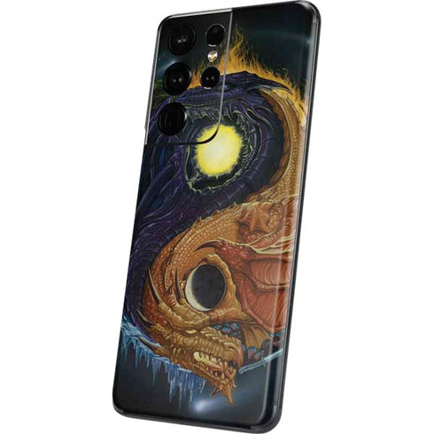 Ed Beard Jr. Yin Yang Dragon Galaxy S21 Ultra 5G Skin