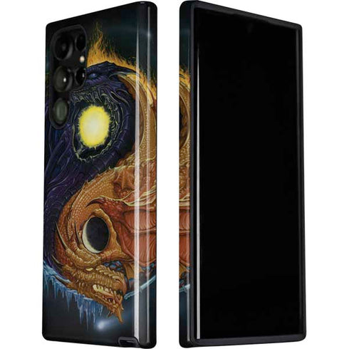Ed Beard Jr. Yin Yang Dragon Galaxy S22 Ultra Pro Case