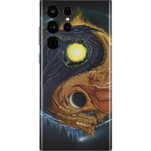 Ed Beard Jr. Yin Yang Dragon Galaxy S22 Ultra Skin