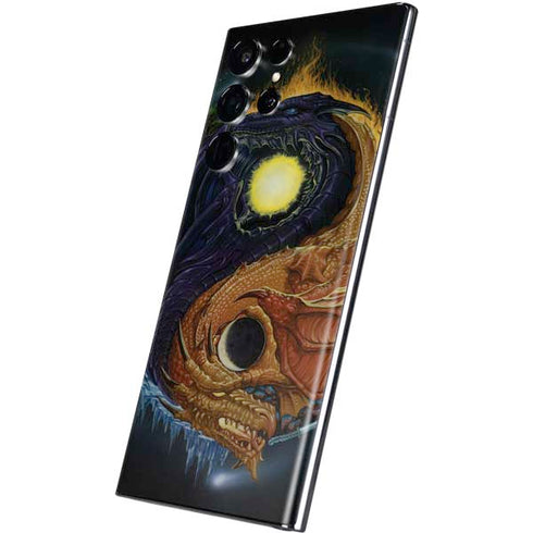 Ed Beard Jr. Yin Yang Dragon Galaxy S22 Ultra Skin
