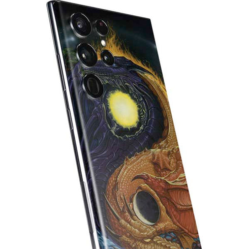 Ed Beard Jr. Yin Yang Dragon Galaxy S22 Ultra Skin
