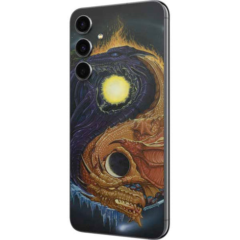 Yin Yang Dragon by Ed Beard Jr Galaxy S23 FE Skin