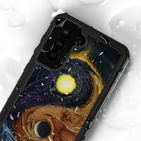Ed Beard Jr. Yin Yang Dragon Galaxy S23 Waterproof Case