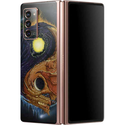 Ed Beard Jr. Yin Yang Dragon Galaxy Z Fold2 5G Skin