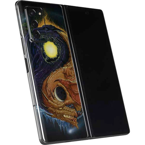 Ed Beard Jr. Yin Yang Dragon Galaxy Z Fold2 5G Skin