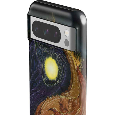 Yin Yang Dragon by Ed Beard Jr Google Pixel 8 Pro Impact Case