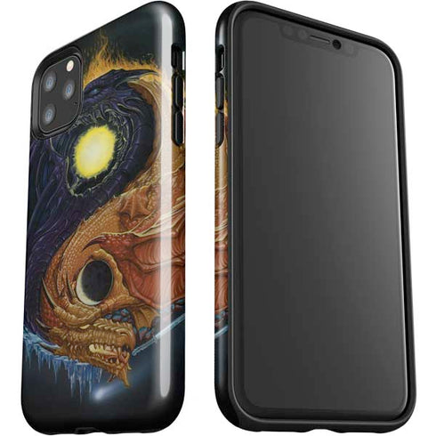 Ed Beard Jr. Yin Yang Dragon iPhone 11 Pro Max Impact Case