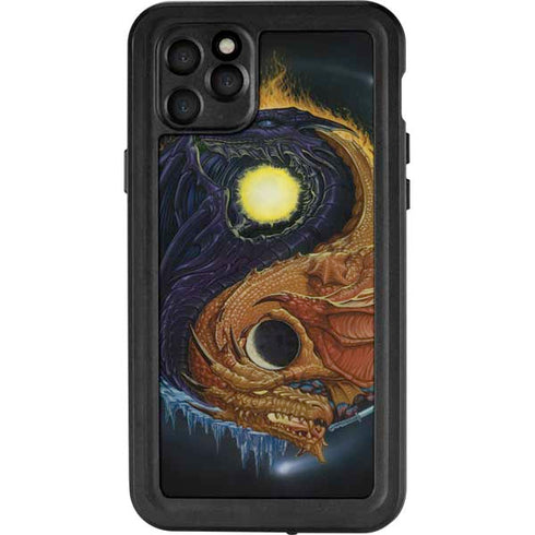 Ed Beard Jr. Yin Yang Dragon iPhone 11 Pro Max Waterproof Case