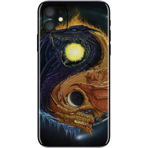 Ed Beard Jr. Yin Yang Dragon iPhone 11 Skin