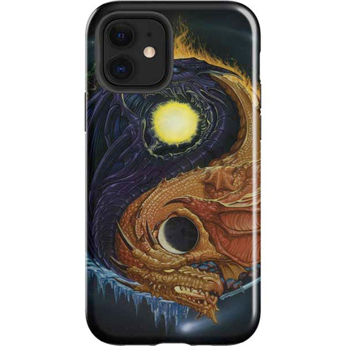 Ed Beard Jr. Yin Yang Dragon iPhone 12 Impact Case