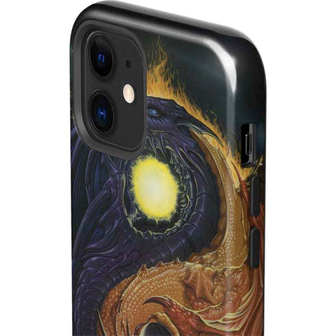 Ed Beard Jr. Yin Yang Dragon iPhone 12 Mini Impact Case